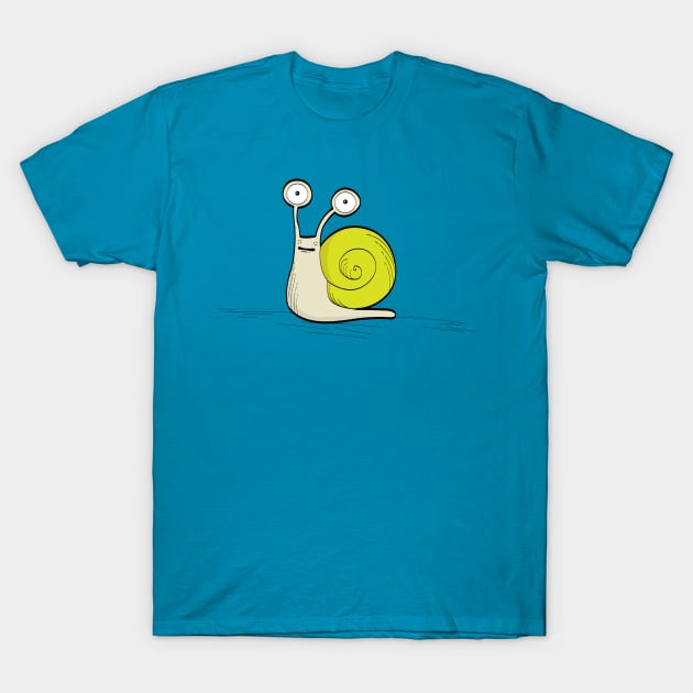 Albert the snail T-Shirt by Namarqueza